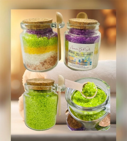 Luxury bath salts are a much needed escape from the demands of daily life!