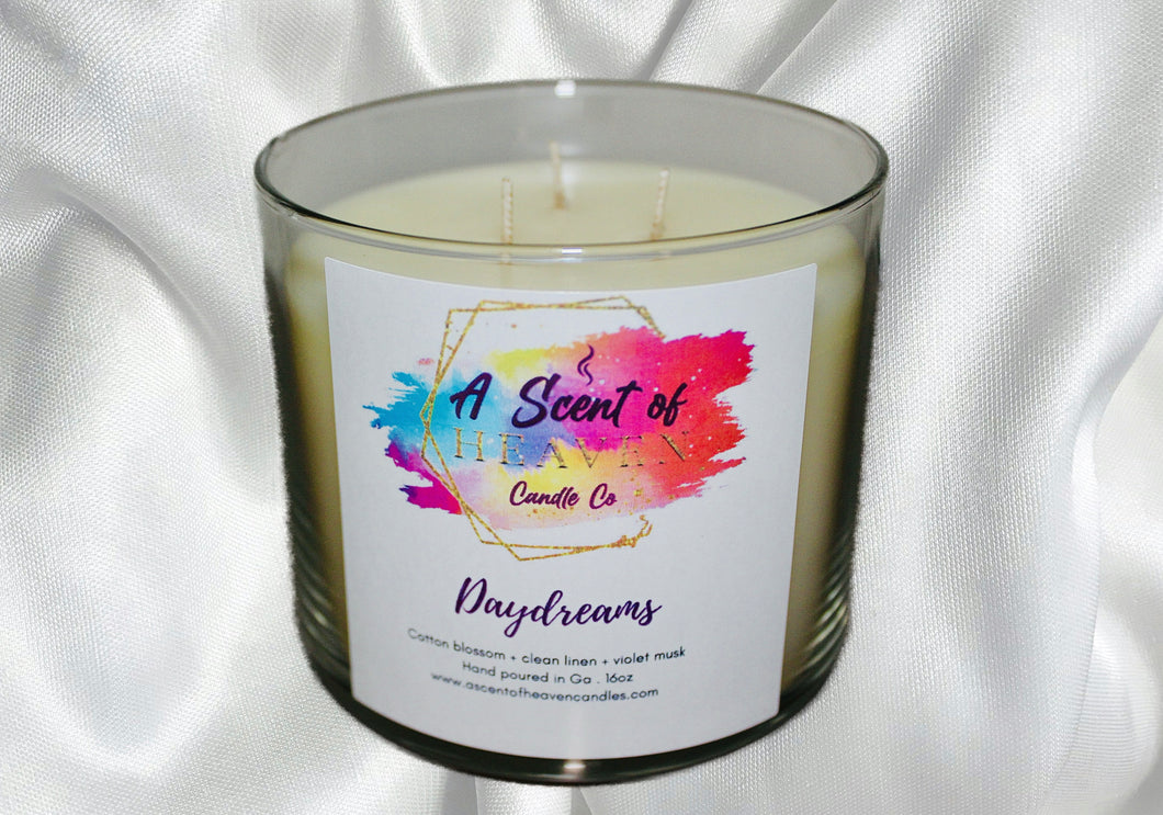 DayDreams |Clean Candle| Home decor Candle | Candles | Fresh scent Candle | Spring Candle| Handmade Candles