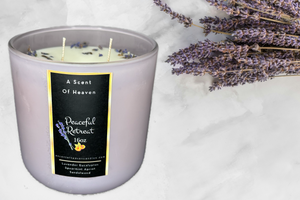 Peaceful Retreat | Lavender | Lavender Candle| Peace |