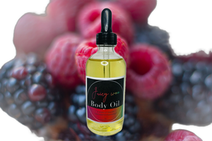 Juicy Woo Body Oil - Face and Body Oil 4oz | Body Moisturizer | Moisturizer Oil | Hydrating Body Oil | Hydrating Face Oil | Body Oil to reduce wrinkles