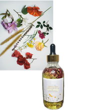 Load image into Gallery viewer, Botanical Body oil - Face and Body Oil 4oz | Body Moisturizer | Moisturizer Oil | Hydrating Body Oil | Hydrating Face Oil | Body Oil to reduce wrinkles
