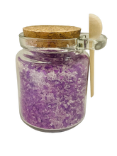 Load image into Gallery viewer, Aromatic Bath Salts 8oz | Spa Gift| Gift for her | Stocking Stuffer Gift | Detoxing Bath Salts | Refreshing Bath Salt | Lavender Bath Salt
